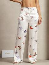 [Farfalla Bianca] SilkSilky-IT 19Momme Seta Womens Pants 003
