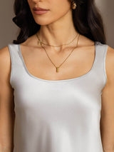 [Argento] SilkSilky-IT Sleeveless Cami 004