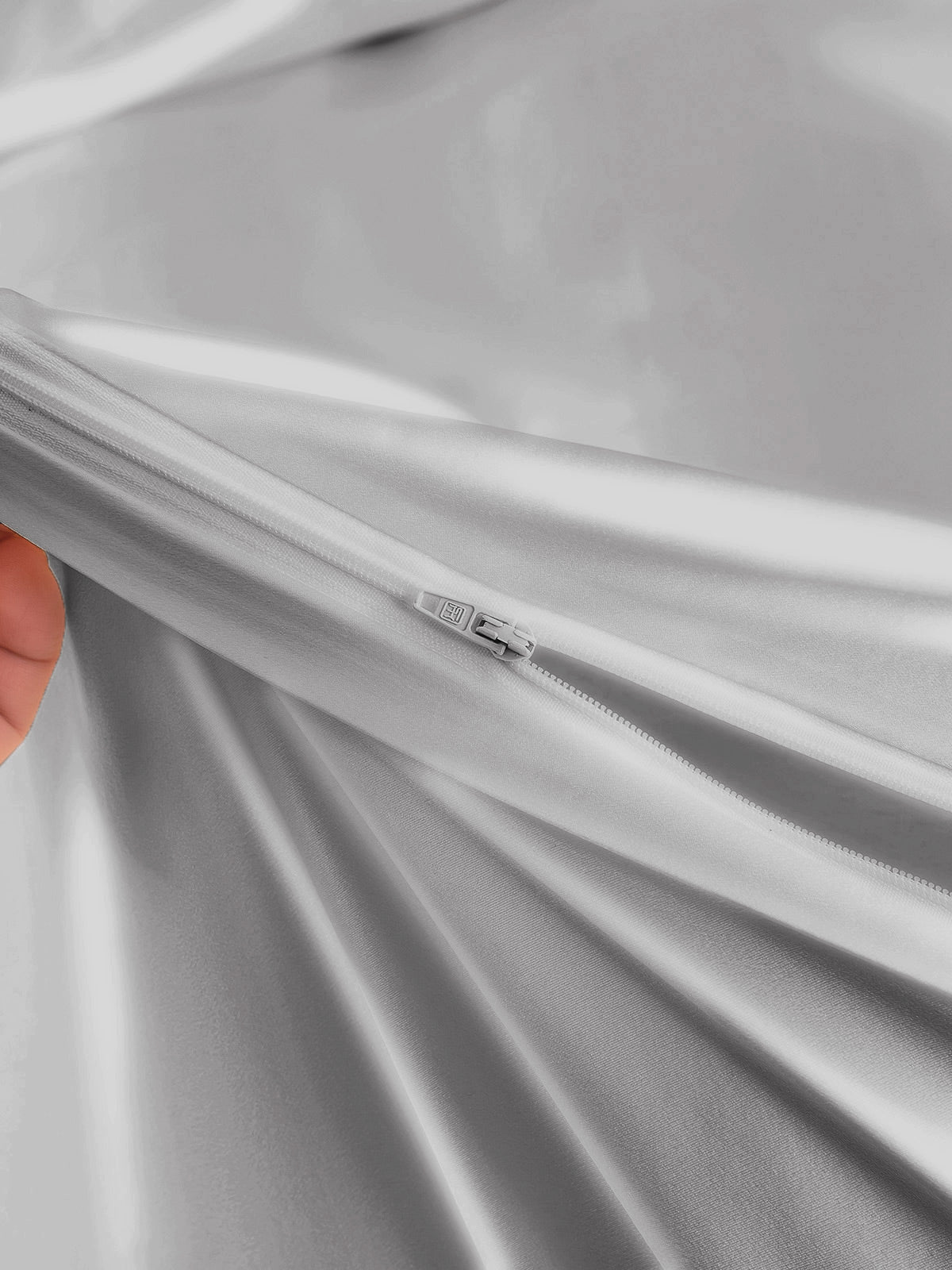 [Argento] SilkSilky-IT 25Momme Seta pura Duvet Cover 005