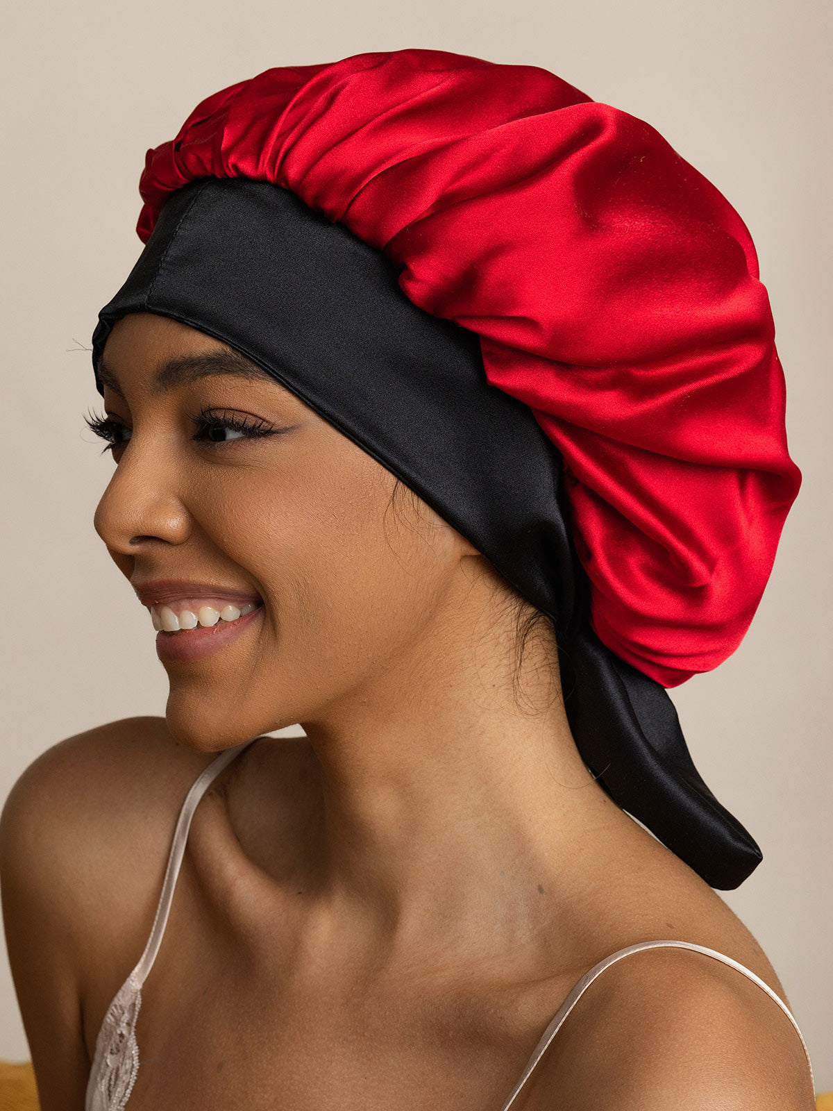 SilkSilky-IT Seta pura Sleep Cap Vino 004