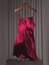 SilkSilky-IT Sleeveless Cowl Neck Vestiti da donna video 001
