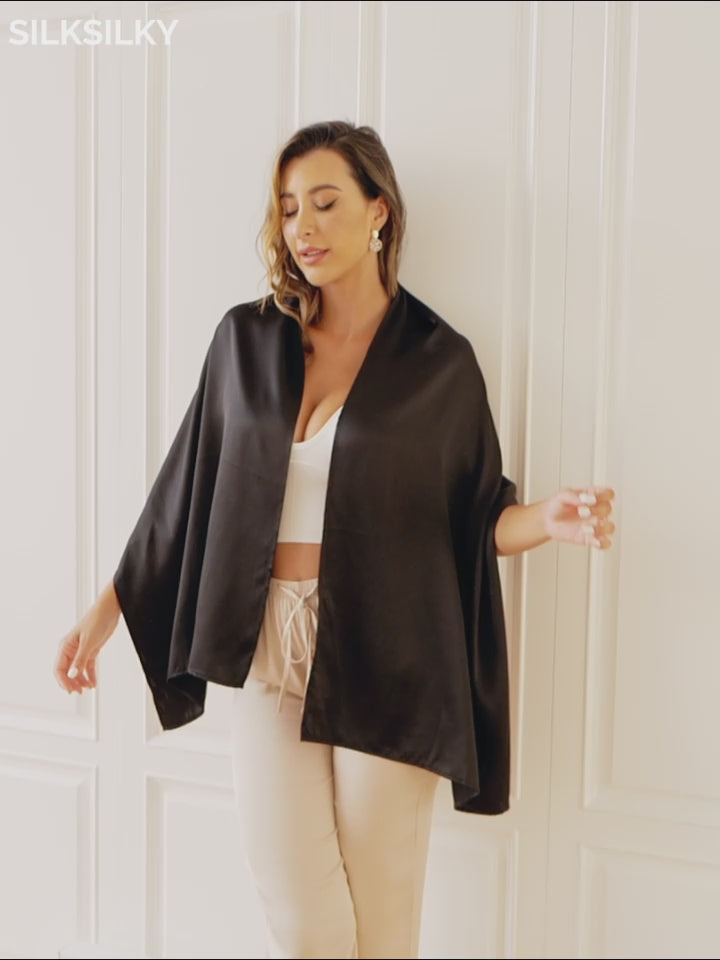 SilkSilky-IT Seta pura Scarf video 001
