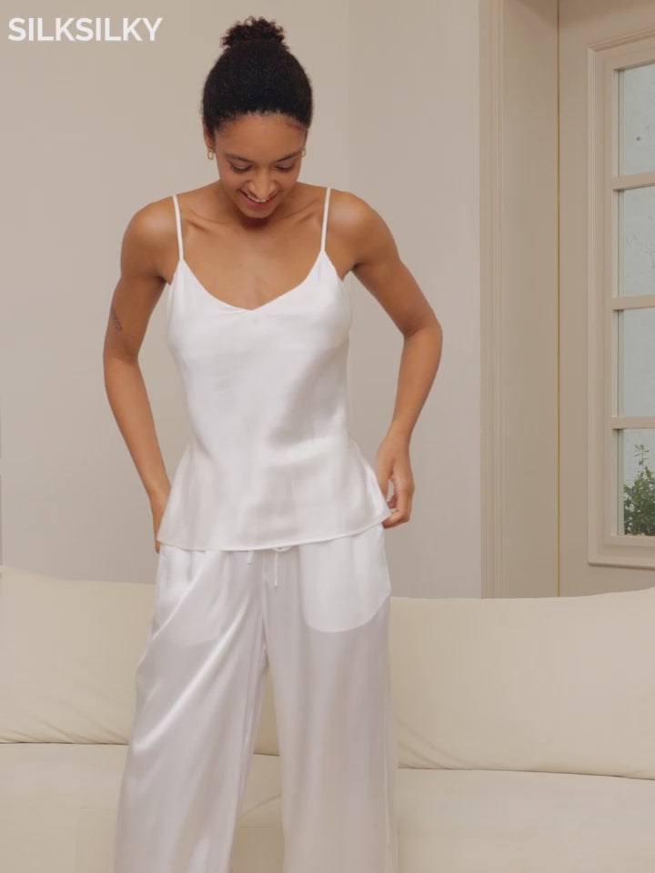 SilkSilky-IT Seta pura Camisoles video 001