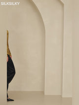 SilkSilky-IT Long Sleeve Boat Neck Camicette video 001