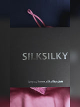 SilkSilky-IT Sleeveless Sweetheart Neck Camicia da notte video 001