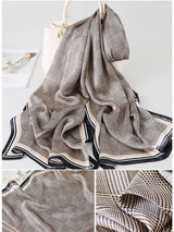 [P027] SilkSilky-IT Seta pura Scarf 006