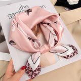 SilkSilky IT Seta pura Scarf Rosa 003