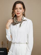 [P042] SilkSilky-IT Seta pura Scarf 003