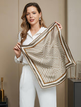 [P042] SilkSilky-IT Seta pura Scarf 002