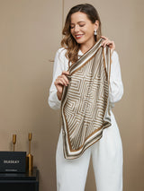 [P042] SilkSilky-IT Seta pura Scarf 005