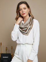 [P042] SilkSilky-IT Seta pura Scarf 006