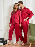 SilkSilky IT Seta pura Manica lunga Couple Vino 003