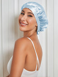 SilkSilky IT Seta pura Sleep Cap Azzurro 001