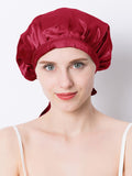 SilkSilky IT Seta pura Sleep Cap Vino 001