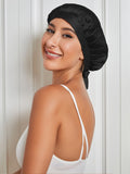 SilkSilky IT Seta pura Sleep Cap Nero 002