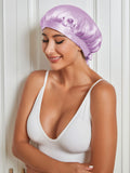 SilkSilky IT Seta pura Sleep Cap Lavanda 004