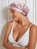 SilkSilky IT Seta pura Sleep Cap MalvaPallido 001