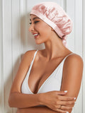 SilkSilky IT Seta pura Sleep Cap Rosa 007